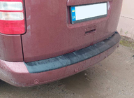 Volkswagen Caddy 2004-2010 Protezione Paraurti Posteriore (ABS) foto 9