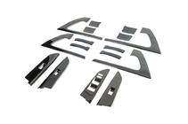 Toyota Land Cruiser 200 2007-2021 Set inserti (alluminio scuro spazzolato) foto 10