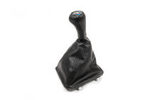 BMW Serie 3 E30 1982–1994 Cuffia cambio + Pomello OEM 5 marce (similpelle) foto 1