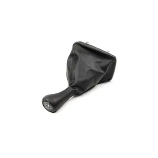 Cuffia cambio + Pomello OEM 5 marce (similpelle) foto 3