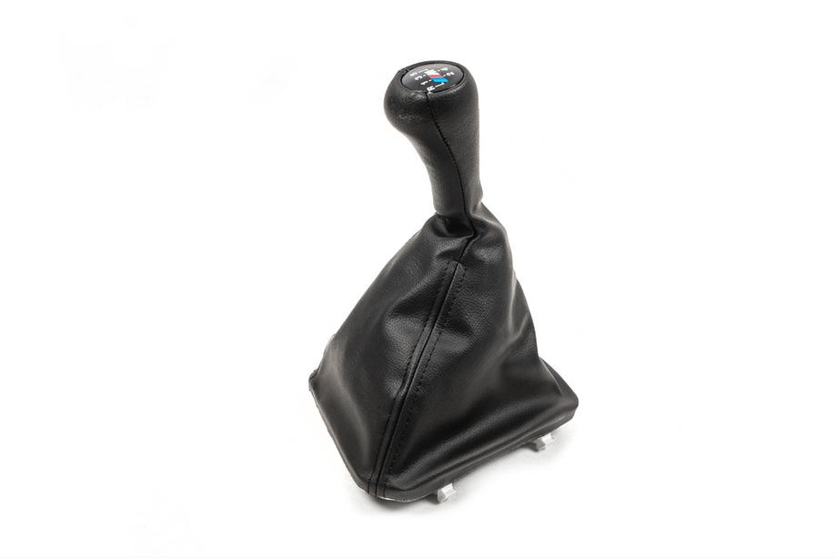 BMW Serie 3 E30 1982–1994 Cuffia cambio + Pomello OEM 5 marce (similpelle) Image