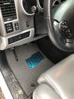 Toyota Sequoia 2007-2022 Tappetini in poliuretano 3 file (EVA, neri) foto 6