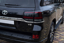 Toyota Land Cruiser 200 2007-2021 Fanali Posteriori 2016-2021 (Sequential Red) foto 5