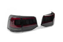 Toyota Land Cruiser 200 2007-2021 Fanali Posteriori 2016-2021 (Sequential Red) foto 3