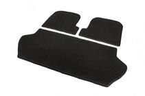 Volvo XC90 2002-2014 Tappetino bagagliaio 3 pezzi (EVA, nero) foto 8