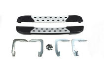 Mercedes Sprinter W906 2006–2018 Pedane Laterali DOT-Line dietro la ruota (2 pz, Alluminio) Lunga foto 1