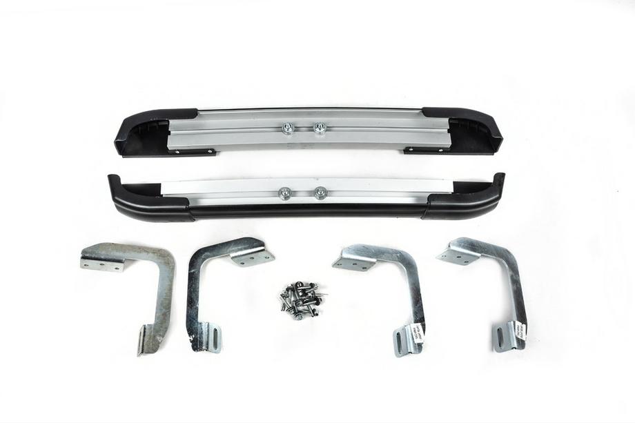 Mercedes Sprinter W906 2006–2018 Pedane Laterali DOT-Line dietro la ruota (2 pz, Alluminio) Extra Lungo Foto 3