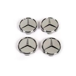 Coprimozzo 75/71 mm senza anello (4 pz, grigio) foto 1