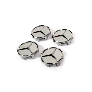 Coprimozzo 75/71 mm senza anello (4 pz, grigio) foto 3
