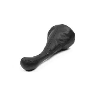 Cuffia cambio universale con pomello (nero, pelle) foto 3