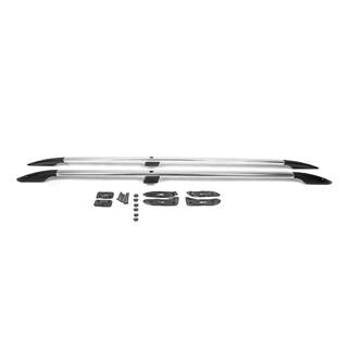 Barre portatutto design turco (Cromo, 2 pz) Toyota Land Cruiser 200 2007-2021 foto 2