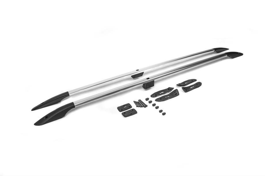 Toyota Land Cruiser 200 2007-2021 Barre portatutto design turco (Cromo, 2 pz) Foto 3
