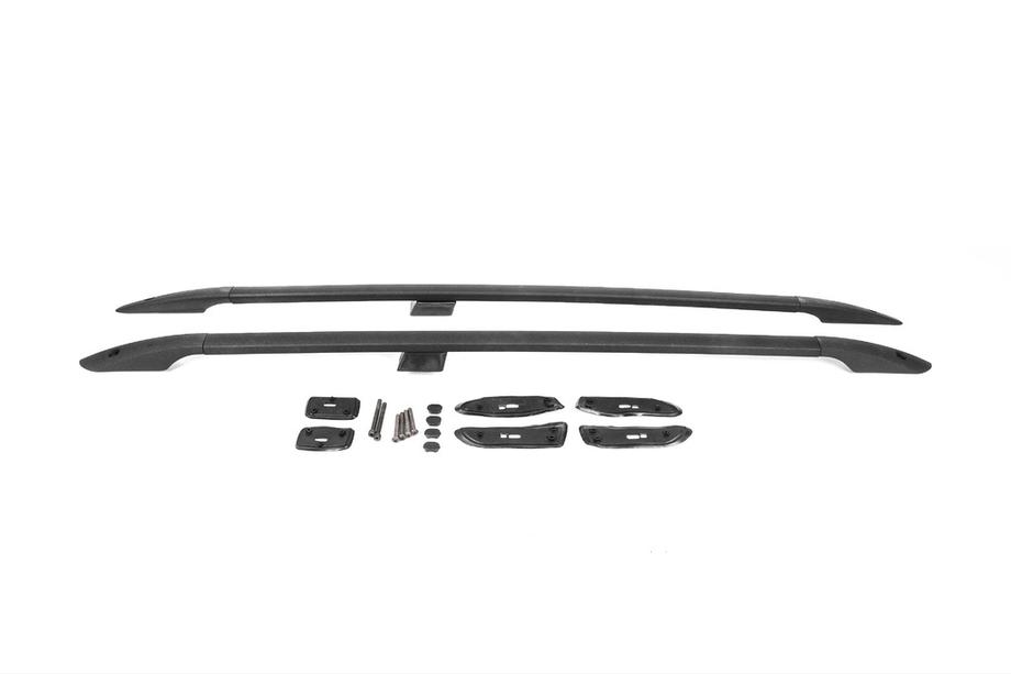 Toyota Land Cruiser 200 2007-2021 Barre portatutto design turco (Nero, 2 pz) Foto 2