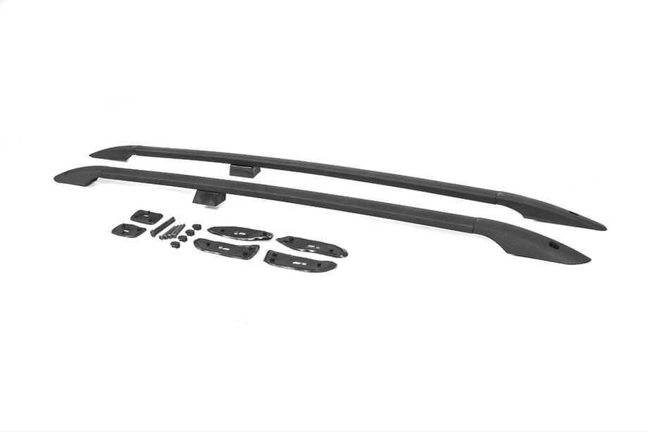 Toyota Land Cruiser 200 2007-2021 Barre portatutto design turco (Nero, 2 pz) Foto 3