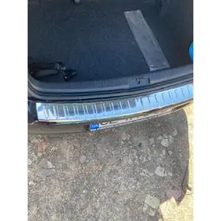 Protezione Paraurti Posteriore Carmos (HB, Acciaio Inox) Volkswagen Golf 6 2008-2014 foto 3