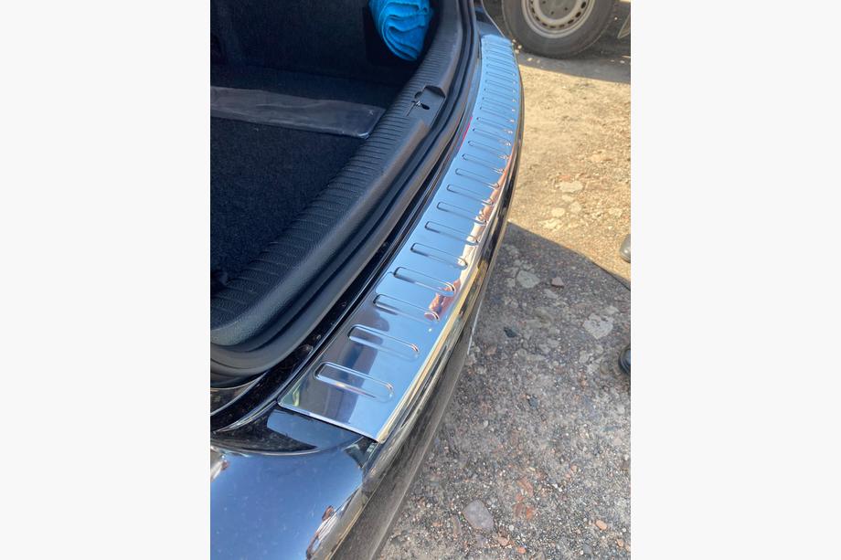Volkswagen Golf 6 2008-2014 Protezione Paraurti Posteriore Carmos (HB, Acciaio Inox) Foto 2