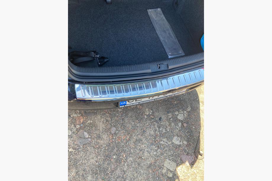 Volkswagen Golf 6 2008-2014 Protezione Paraurti Posteriore Carmos (HB, Acciaio Inox) Foto 3
