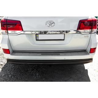 Protezione paraurti posteriore 2016-2021 acciaio inox Toyota Land Cruiser 200 2007-2021 foto 3