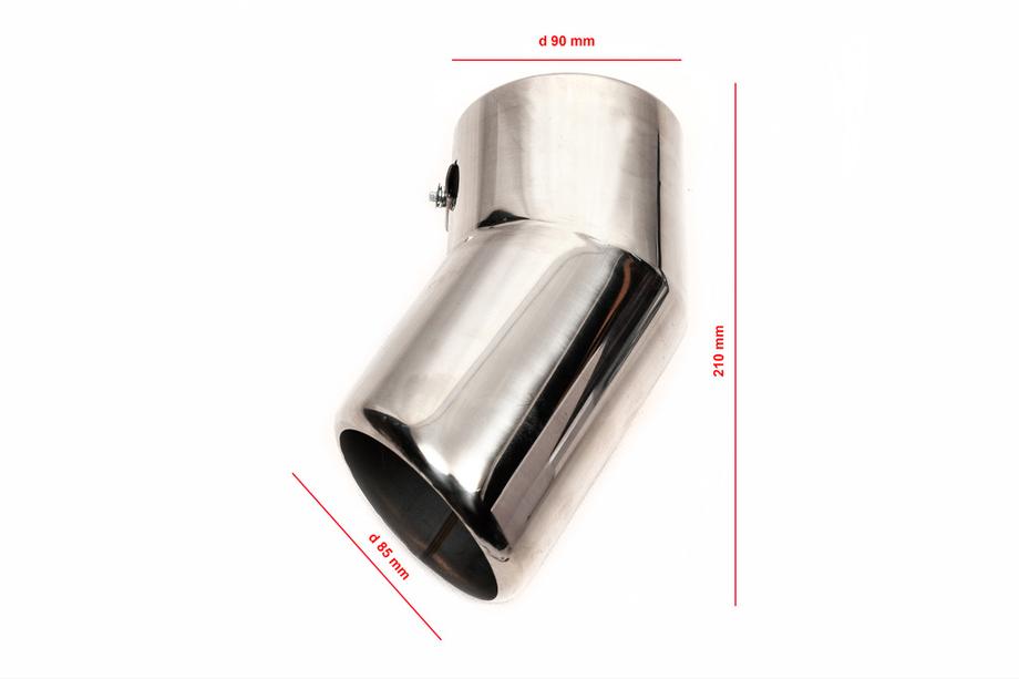 Toyota Land Cruiser 200 2007-2021 Terminale di Scarico Acciaio Inox Image