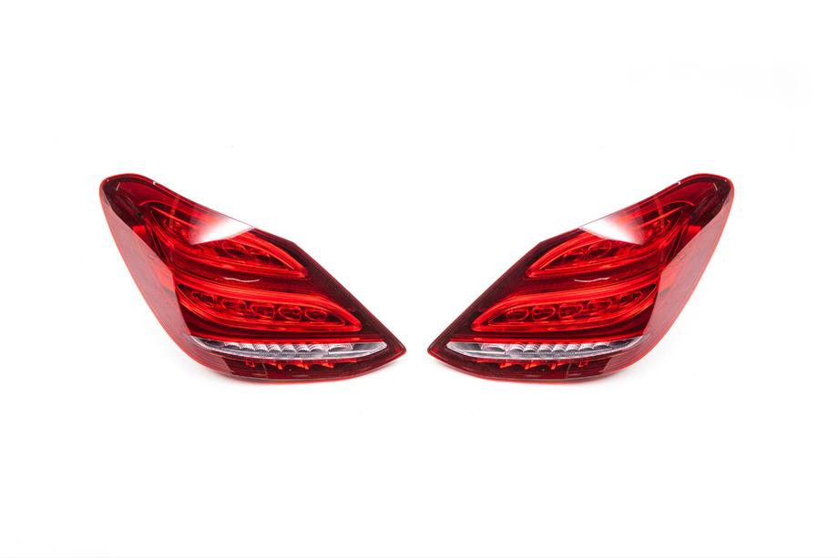 Mercedes C-class W205 2014-2021 Fanali posteriori 2014-2018 (2 pz) Foto 2