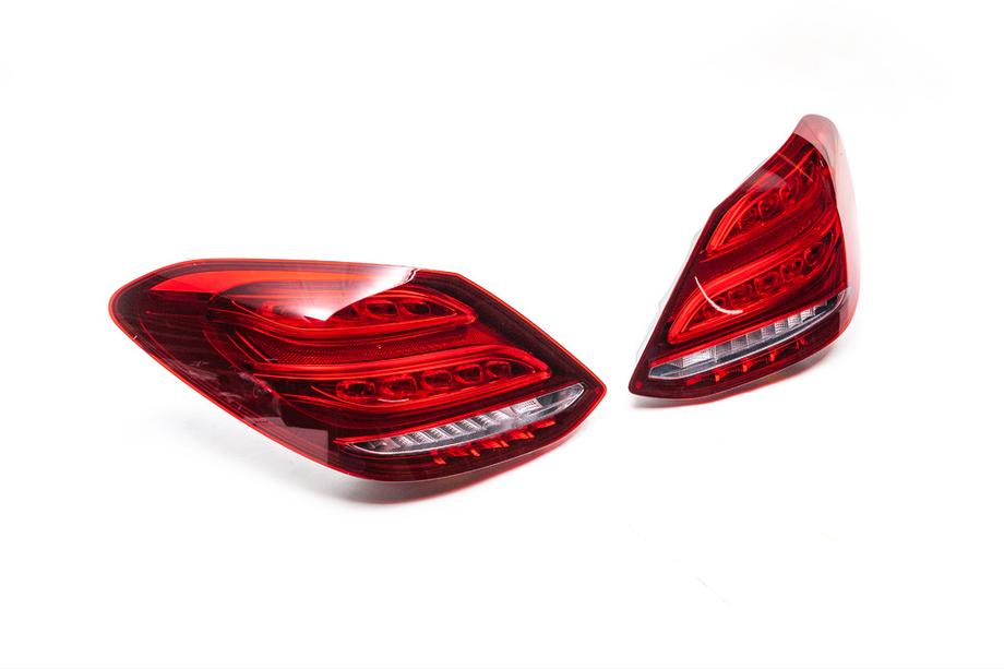 Mercedes C-class W205 2014-2021 Fanali posteriori 2014-2018 (2 pz) Foto 3