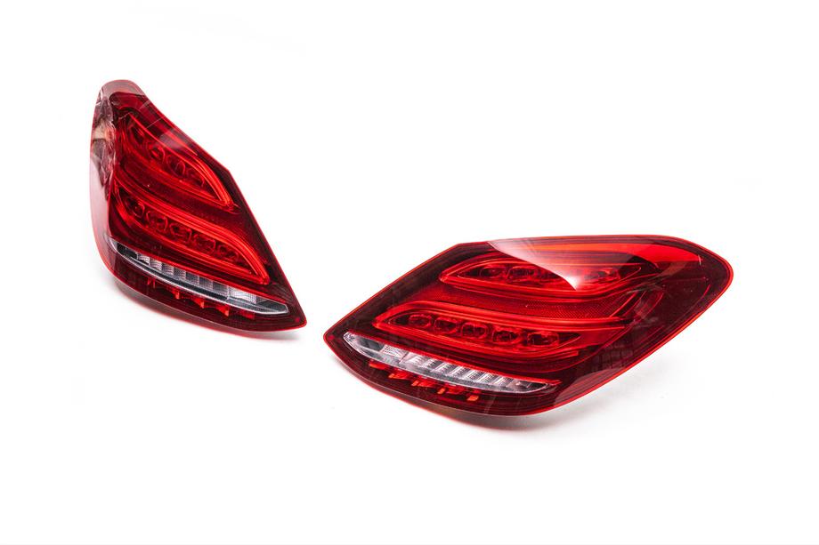 Mercedes C-class W205 2014-2021 Fanali posteriori 2014-2018 (2 pz) Foto 4
