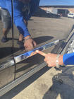 Hyundai Santa Fe 2 2006-2012 Modanature porta acciaio inox (4 pz) foto 8