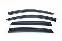 BMW X4 F26 2014-2018 Deflettori Finestrini (4 pz, HIC) foto 2