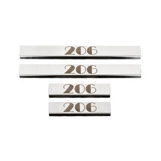Battitacco Carmos (4 pz, acciaio inox) foto 2