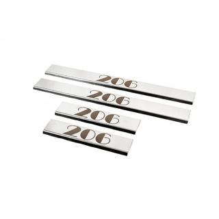 Battitacco Carmos (4 pz, acciaio inox)