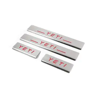 Battitacco in acciaio inox Carmos V2-RED (4 pz) foto 2