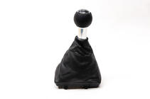 Audi A4 B8 2007-2015 Pomello cambio + Cuffia cambio (Similpelle) foto 3