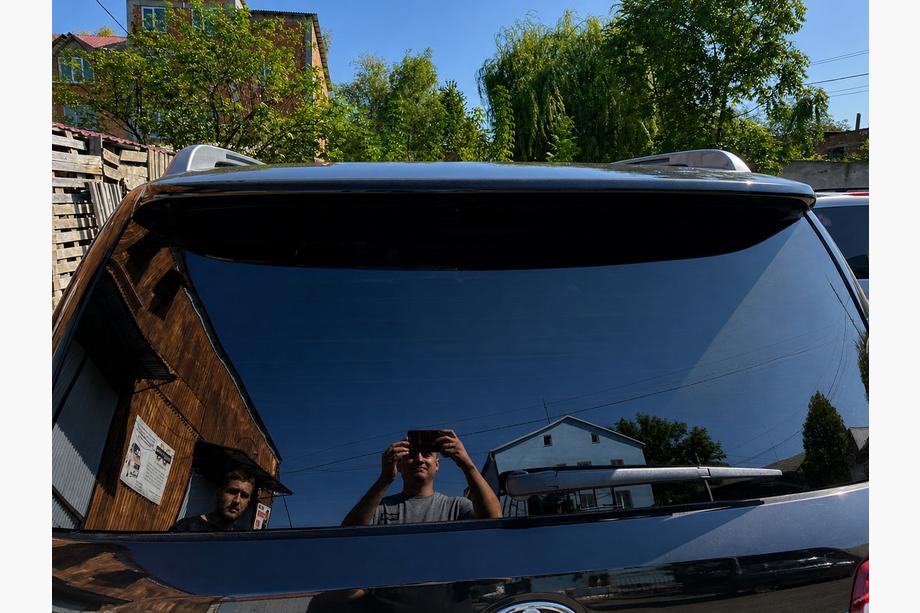 Toyota Land Cruiser 200 2007-2021 Spoiler posteriore senza LED (2016-2021) Nero Foto 2