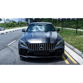 Kit carrozzeria con paraurti posteriore completo (design Black Mamba C63GT) Mercedes C-сlass W205 2014-2021 foto 2