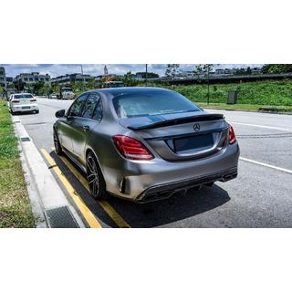 Kit carrozzeria con paraurti posteriore completo (design Black Mamba C63GT) Mercedes C-сlass W205 2014-2021 foto 4
