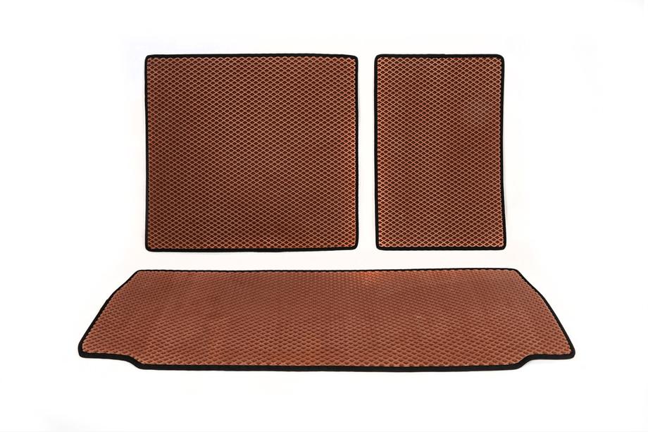 Toyota Sequoia 2007-2022 Tappetini bagagliaio (EVA, mattone) Image