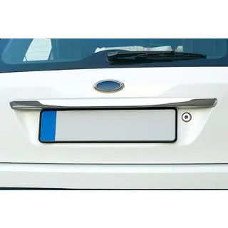 Modanatura cromata sopra la targa (acciaio inox) foto 4