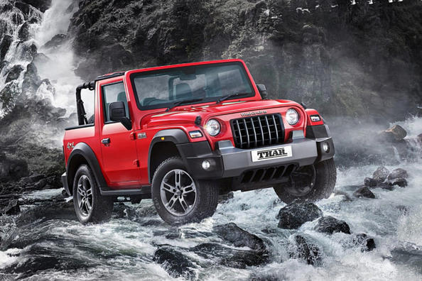 Il SUV indiano Mahindra Thar conquista il mercato interno