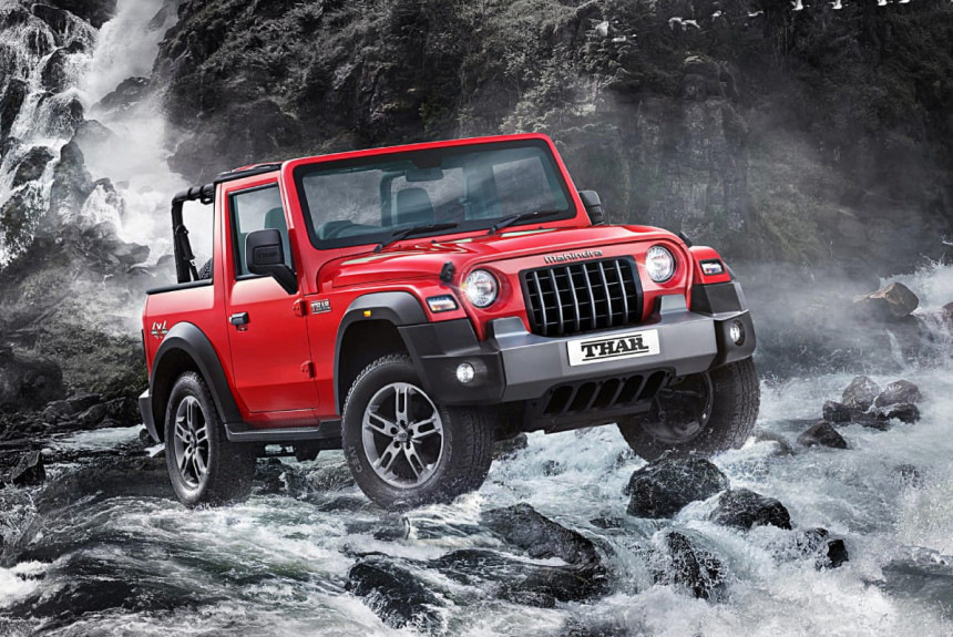 Il SUV indiano Mahindra Thar conquista il mercato interno