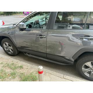 Pedane Laterali OEM V2B (2 pz, Alluminio) Toyota Rav 4 2019–2025 foto 4