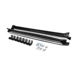 Pedane laterali OEM V1 (2 pz, alluminio + plastica) foto 3
