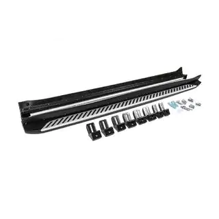 Pedane laterali OEM V1 (2 pz, alluminio + plastica) foto 1