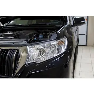 Palpebre fari (2 pz, per riflettore) Toyota Land Cruiser Prado 150 2009-2023 foto 1