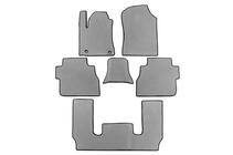 Toyota Sequoia 2007-2022 Tappetini in poliuretano 3 file (EVA, grigi) foto 22
