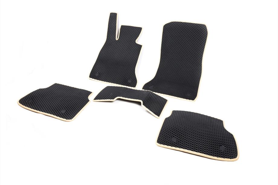 BMW 7 Series F01/F02 2008-2015 Tappetini EVA (per F02, Nero) Foto 11