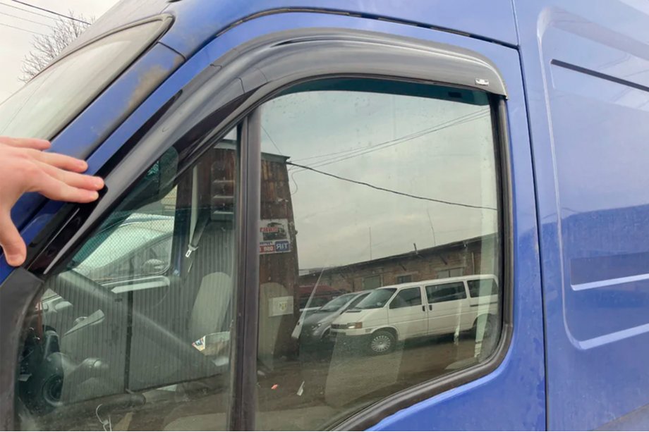 Iveco Daily 2006-2014 Deflettori Finestrini (2 pz, HIC) Foto 5