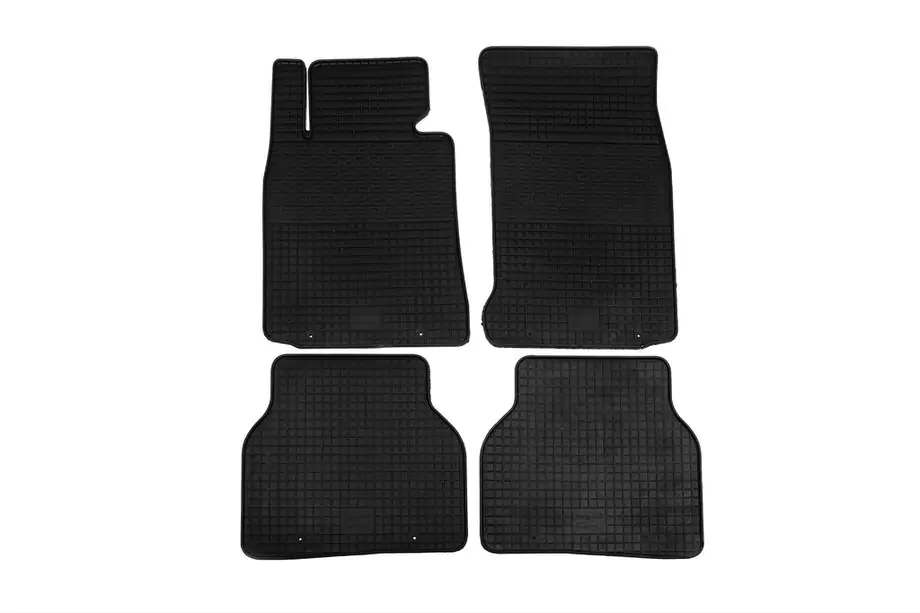 BMW 5 Series E39 1996-2003 Tappetini in gomma (4 pz, Polytep) Image