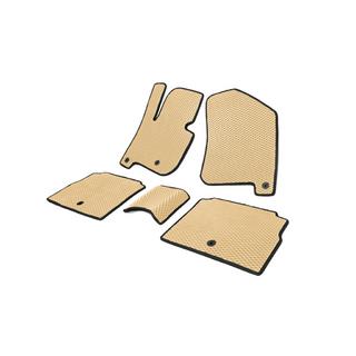 Tappetini in poliuretano EV (EVA, beige) Kia Soul II 2013-2018 foto 2