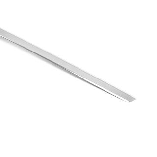 Modanatura cromata sopra la targa (acciaio inox) BMW X1 F48 2015-2022 foto 3