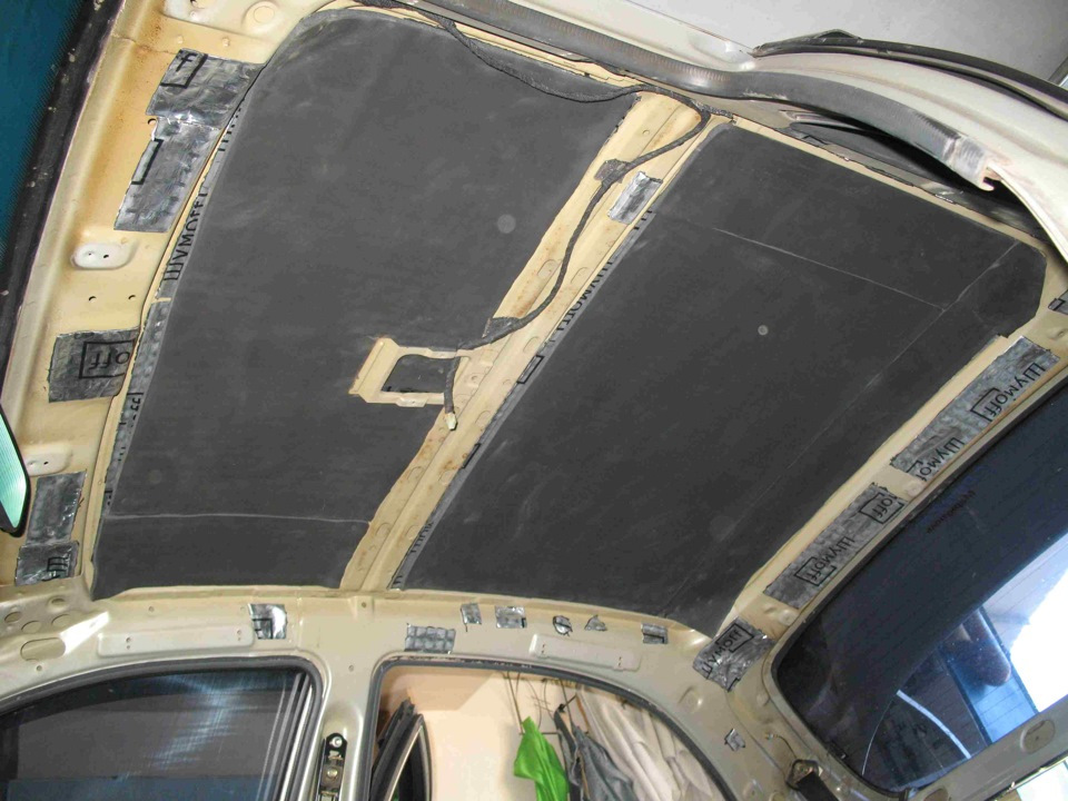 Insonorizzazione del soffitto Lanos fai-da-te